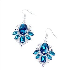 Blue Ice-Fashion Earrings